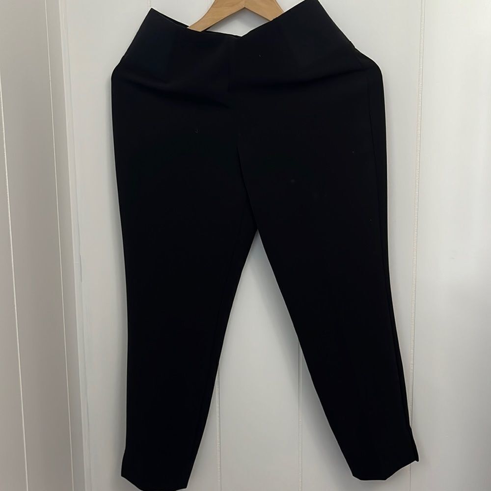 𝅺ladies TanJay Black Dress Pants 6 petite